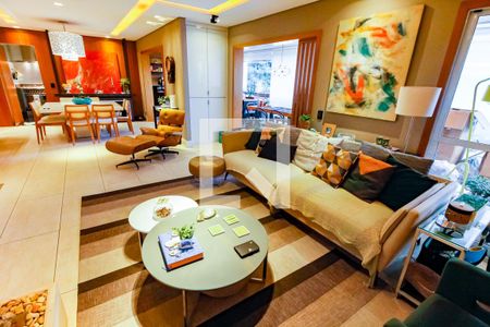 Sala  de apartamento à venda com 4 quartos, 165m² em Vila Andrade, São Paulo