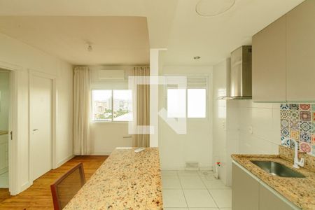 Apartamento à venda com 52m², 1 quarto e 1 vagaCozinha e Área de Serviço