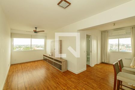 Sala de apartamento à venda com 1 quarto, 52m² em São José, Porto Alegre