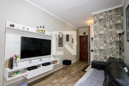 Sala de apartamento à venda com 2 quartos, 124m² em Vila Tibiriçá, Santo André