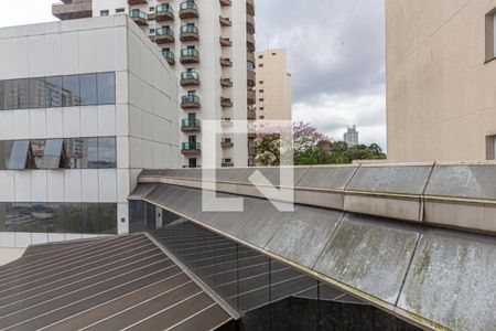 Vsita da Sala e Cozinha de apartamento para alugar com 1 quarto, 41m² em Centro, Santo André