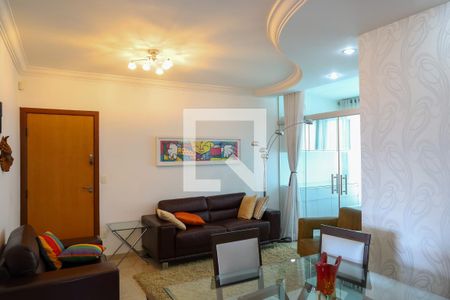 Sala de apartamento para alugar com 3 quartos, 92m² em Alto Caiçaras, Belo Horizonte