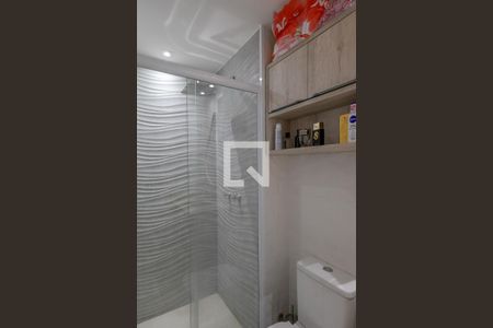 Banheiro de kitnet/studio à venda com 1 quarto, 35m² em Cambuci, São Paulo