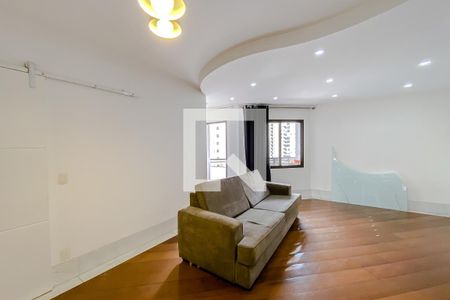 Sala de apartamento à venda com 3 quartos, 133m² em Vila Regente Feijó, São Paulo