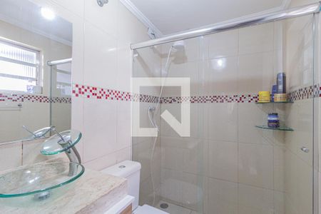 Banheiro da suíte de casa à venda com 3 quartos, 110m² em Jardim das Flores, Osasco