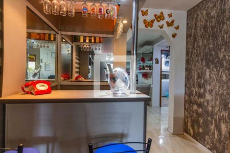 Sala  de casa de condomínio para alugar com 3 quartos, 130m² em Igara, Canoas