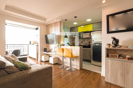 Sala de apartamento para alugar com 2 quartos, 60m² em Picanço, Guarulhos