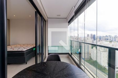 Studio para alugar com 35m², 1 quarto e 1 vaga Studio para alugar com 35m², 1 quarto e 1 vagaStudio - Varanda