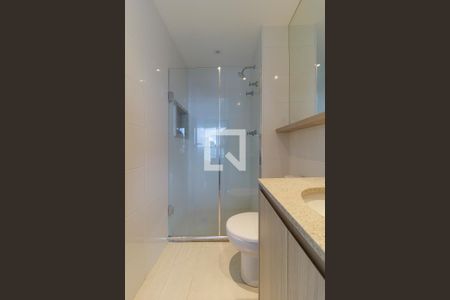 Studio para alugar com 35m², 1 quarto e 1 vaga Studio para alugar com 35m², 1 quarto e 1 vagaBanheiro