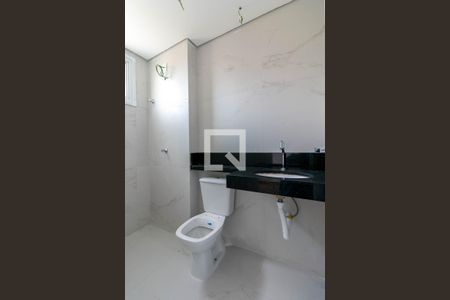 Banheiro da Suíte de apartamento à venda com 2 quartos, 105m² em Santa Efigênia, Belo Horizonte