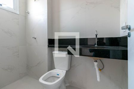 Banheiro da Suíte de apartamento à venda com 2 quartos, 105m² em Santa Efigênia, Belo Horizonte