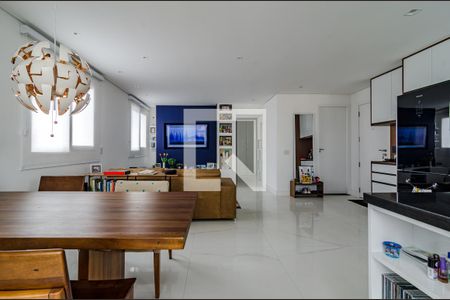 Sala de apartamento à venda com 1 quarto, 62m² em Pinheiros, São Paulo