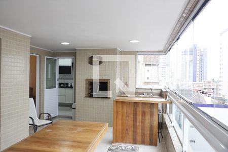 Varanda Gourmet de apartamento para alugar com 2 quartos, 114m² em Caiçara, Praia Grande