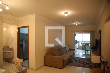 Sala de apartamento para alugar com 2 quartos, 114m² em Caiçara, Praia Grande