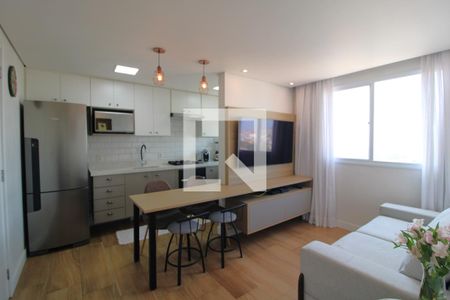 Sala de apartamento para alugar com 2 quartos, 42m² em Jardim Prudência, São Paulo