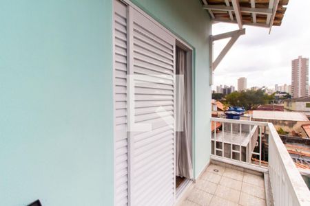 Varanda da Suíte 01 de casa à venda com 4 quartos, 152m² em Vila Formosa, São Paulo