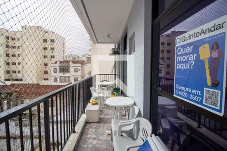 Varanda da Sala de apartamento à venda com 3 quartos, 140m² em Grajau, Rio de Janeiro