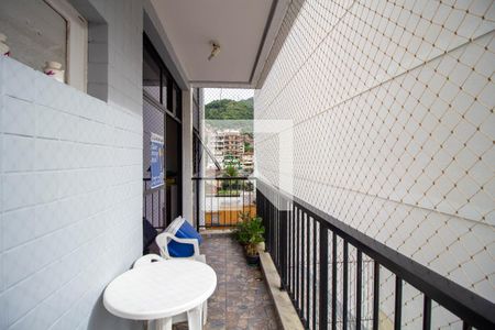 Varanda da Sala de apartamento à venda com 3 quartos, 140m² em Grajau, Rio de Janeiro