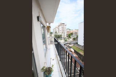 Varanda da Sala de apartamento à venda com 2 quartos, 67m² em Pechincha, Rio de Janeiro