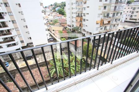 Varanda da Sala de apartamento à venda com 2 quartos, 67m² em Pechincha, Rio de Janeiro
