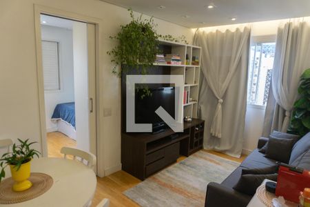Sala de apartamento para alugar com 1 quarto, 40m² em Bela Vista, São Paulo