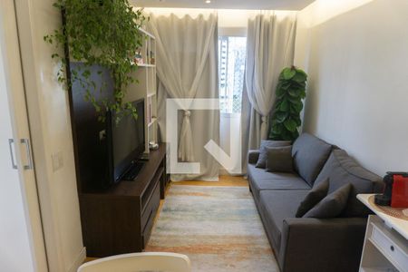 Sala de apartamento para alugar com 1 quarto, 40m² em Bela Vista, São Paulo