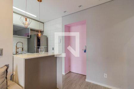 Sala de apartamento para alugar com 1 quarto, 33m² em Parque Reboucas, São Paulo