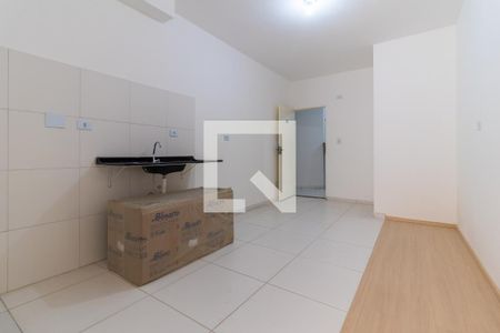 Sala e Cozinha de apartamento à venda com 1 quarto, 43m² em Itaquera, São Paulo