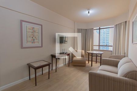 sala de apartamento para alugar com 1 quarto, 43m² em Centro, Campinas