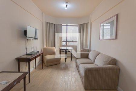 sala de apartamento para alugar com 1 quarto, 43m² em Centro, Campinas