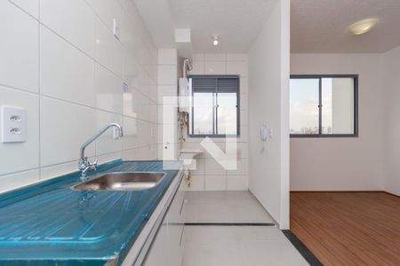 Cozinha de apartamento para alugar com 1 quarto, 29m² em Mooca, São Paulo