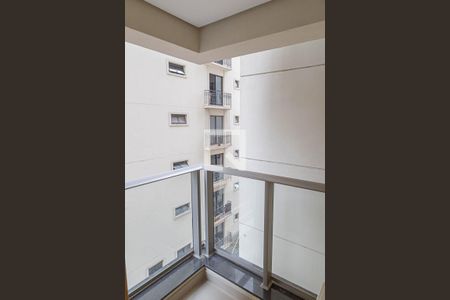 Varanda de kitnet/studio para alugar com 1 quarto, 26m² em Consolação, São Paulo