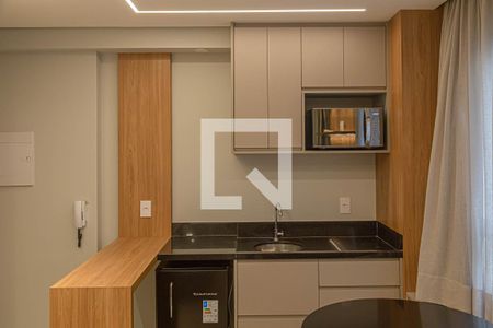 Studio para alugar com 26m², 1 quarto e sem vaga Studio para alugar com 26m², 1 quarto e sem vagaCozinha