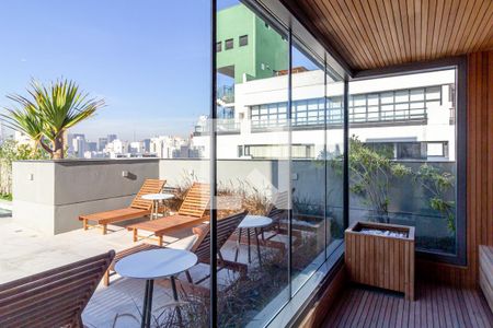 Studio para alugar com 26m², 1 quarto e sem vaga Studio para alugar com 26m², 1 quarto e sem vagaSauna