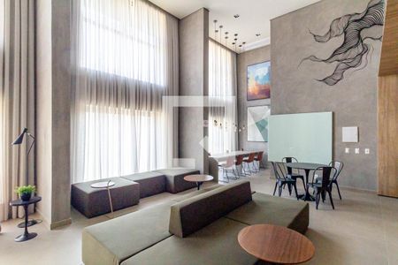 Studio para alugar com 26m², 1 quarto e sem vaga Studio para alugar com 26m², 1 quarto e sem vagaÁrea comum - Salão de festas