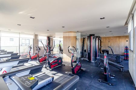 Studio para alugar com 26m², 1 quarto e sem vaga Studio para alugar com 26m², 1 quarto e sem vagaÁrea comum - Academia