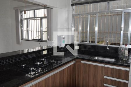 Cozinha de casa para alugar com 2 quartos, 120m² em Vila Centenario, Duque de Caxias