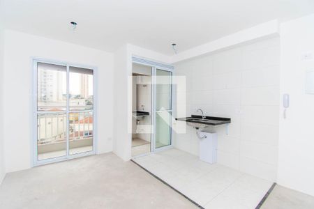 Sala/Cozinha de apartamento para alugar com 1 quarto, 30m² em Parque da Vila Prudente, São Paulo