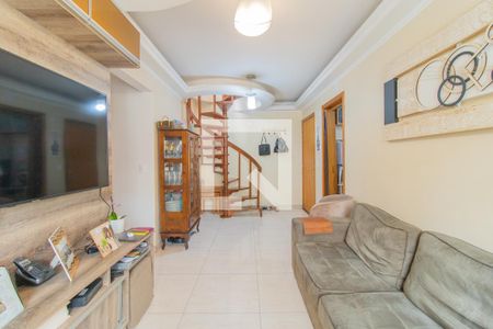 Sala de apartamento à venda com 3 quartos, 130m² em Cristal, Porto Alegre