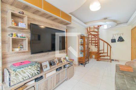 Sala de apartamento à venda com 3 quartos, 130m² em Cristal, Porto Alegre