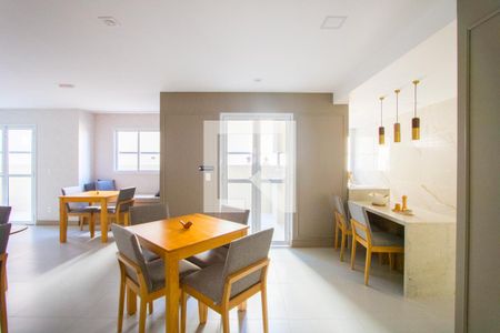 Apartamento para alugar com 47m², 2 quartos e 1 vagaÁrea comum - Salão de festas