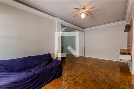 Sala de apartamento para alugar com 3 quartos, 120m² em Pompéia, Santos