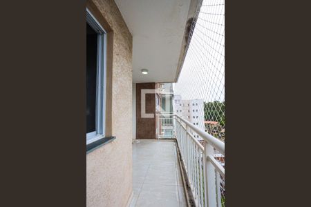 Sala - varanda de apartamento para alugar com 3 quartos, 70m² em Gramado, Cotia