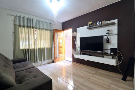 Sala de casa à venda com 2 quartos, 108m² em Parque Erasmo Assunção, Santo André
