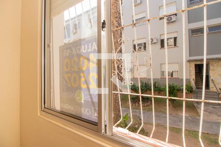 Vista da Sala de Estar de apartamento à venda com 3 quartos, 63m² em Jardim Itu, Porto Alegre