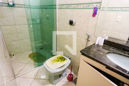 Banheiro da Suíte de casa à venda com 1 quarto, 80m² em Pindorama, Belo Horizonte