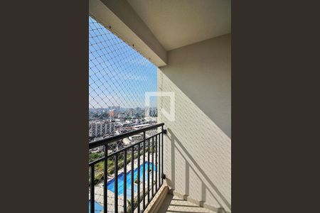 Sacada da Sala  de apartamento à venda com 2 quartos, 54m² em Jardim Olavo Bilac, São Bernardo do Campo