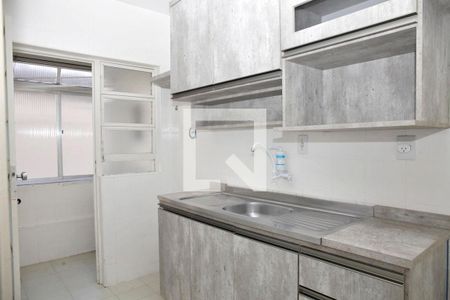 Cozinha + Área de Serviço de apartamento à venda com 1 quarto, 53m² em Auxiliadora, Porto Alegre