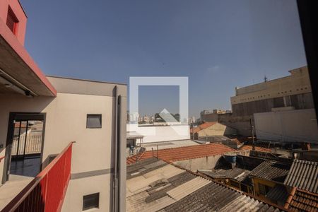 Vista Sala e Cozinha de apartamento para alugar com 1 quarto, 38m² em Tatuapé, São Paulo