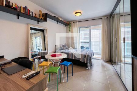 Studio  de apartamento para alugar com 1 quarto, 27m² em Indianópolis, São Paulo
